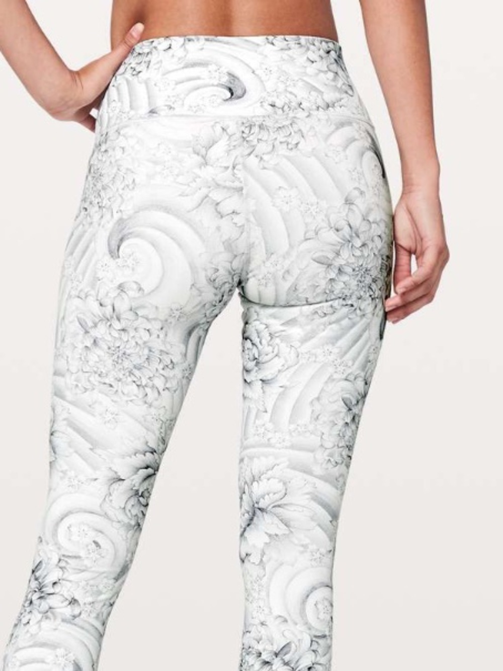 lululemon athletica High-Rise 7/8 Leggings🔥🔥New WithOUT Tag in Twine White Multi